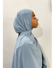 Deluxe mousseline bleu clair