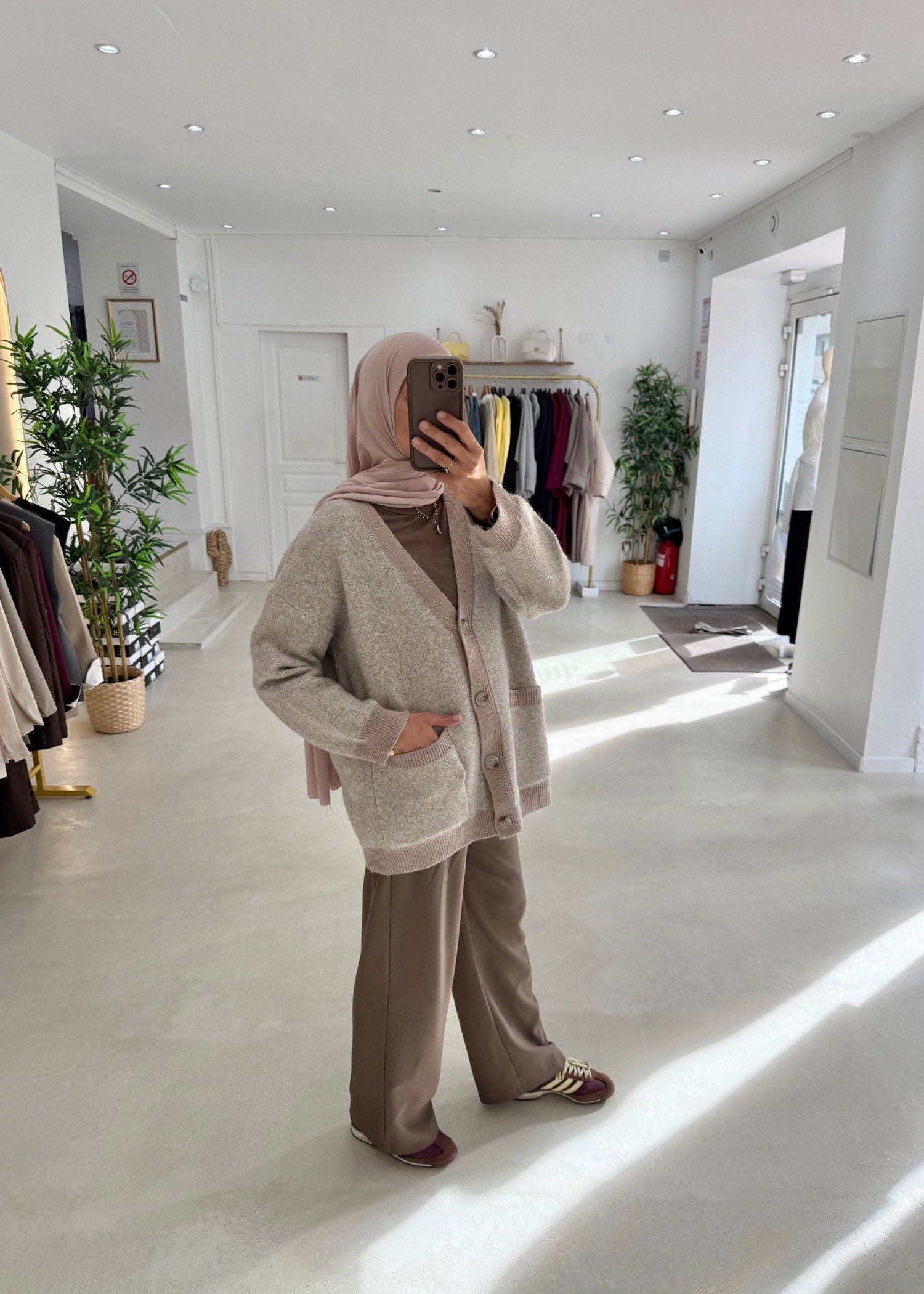 Gilet Aude taupe Gilet Aude taupe