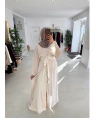 Caftan élégancia bordeaux