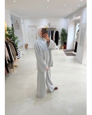 Ensemble Ozan gris clair