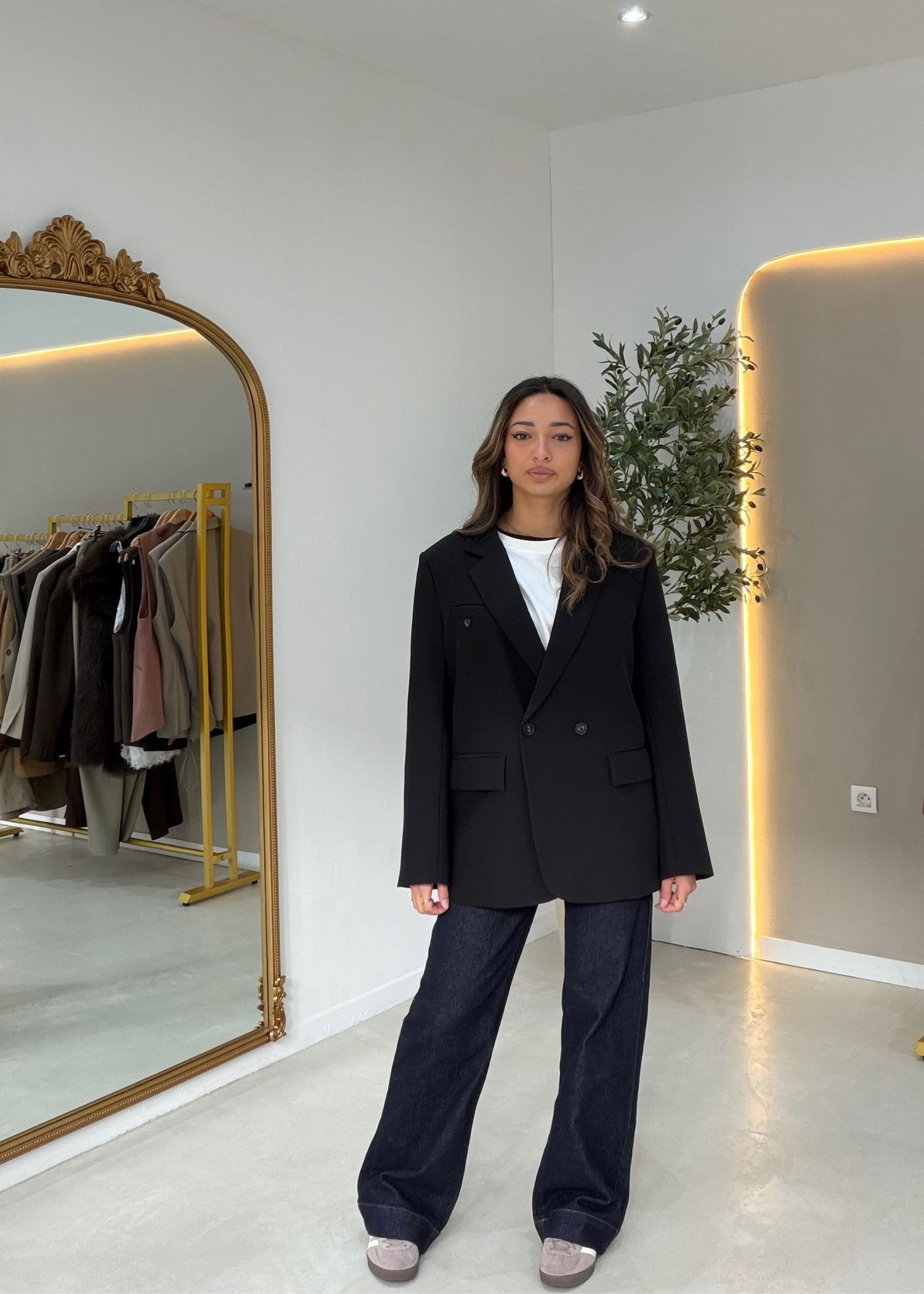 Veste blazer Maëlle noir