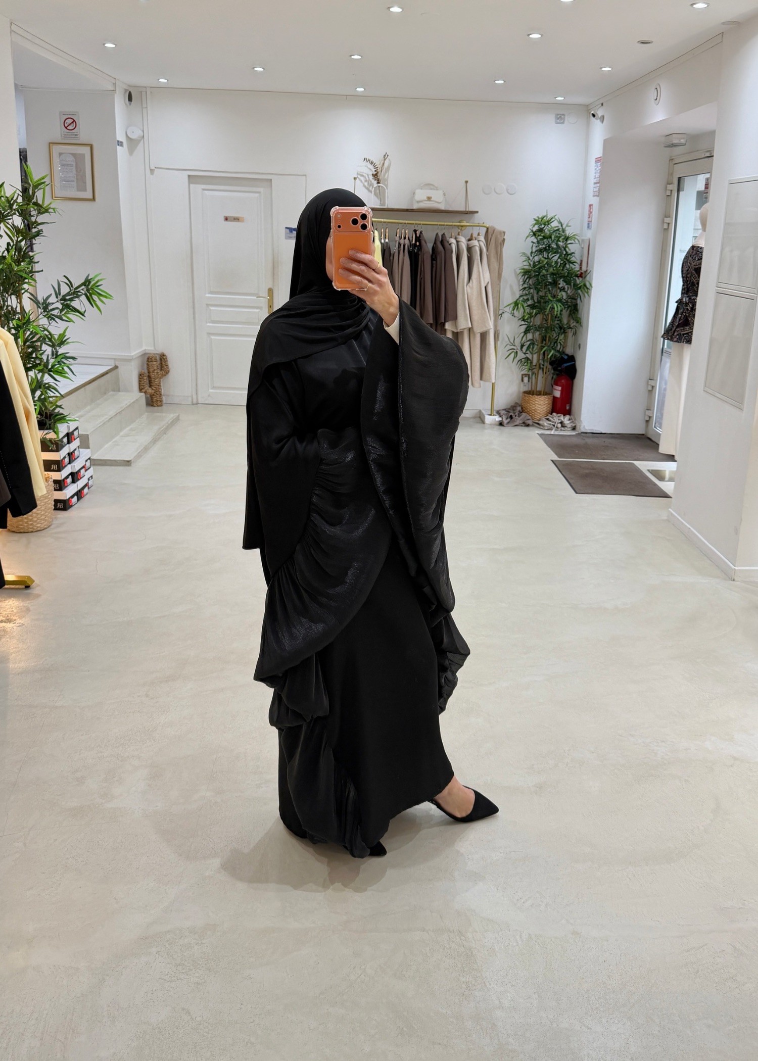 Abaya Umbrella noir