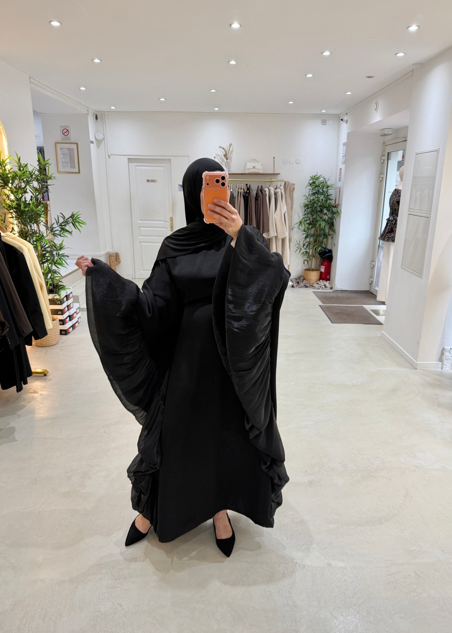 Abaya Umbrella noir
