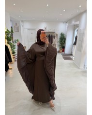 Abaya Umbrella chocolat