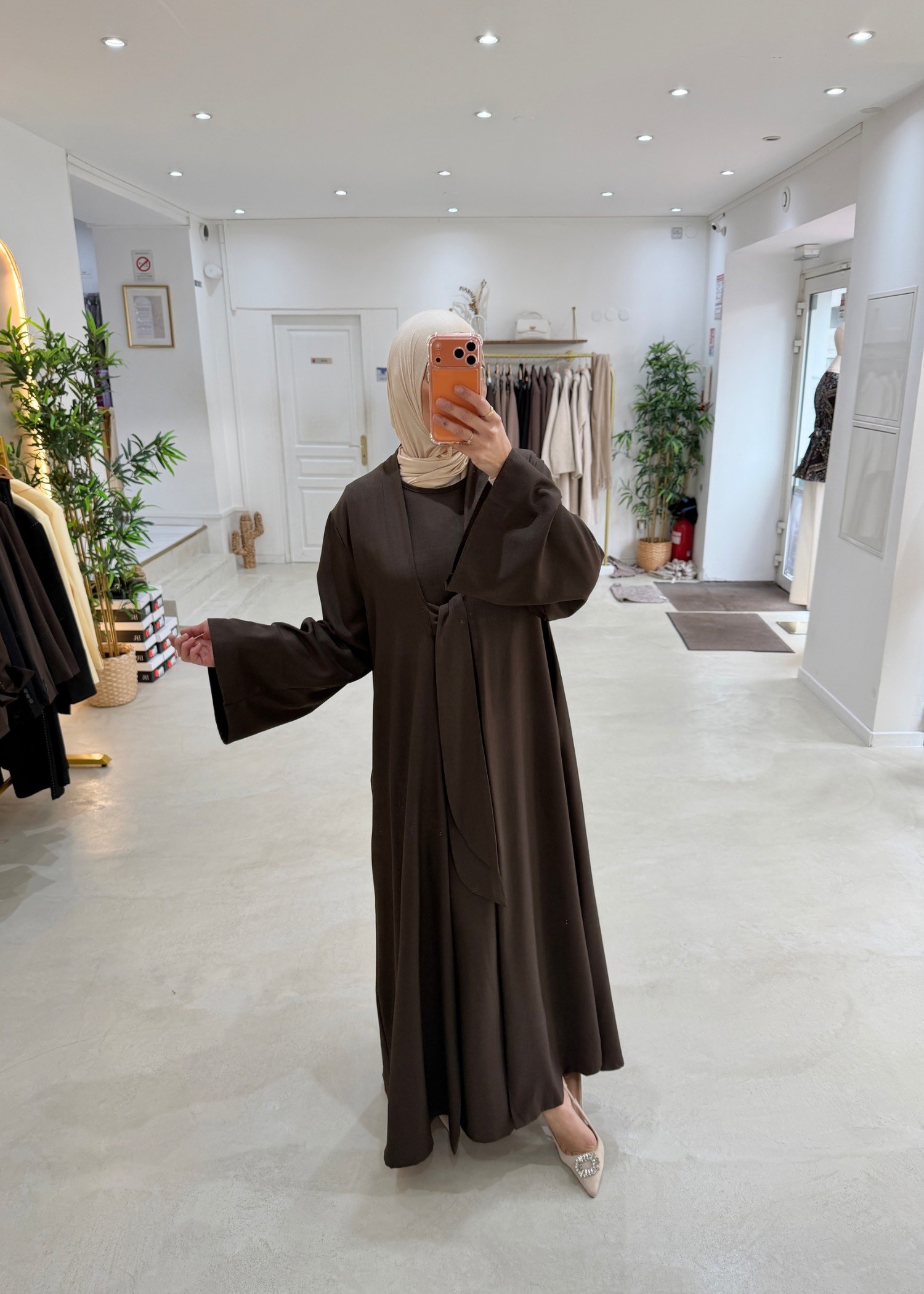 Set 2 pièces Maryam chocolat