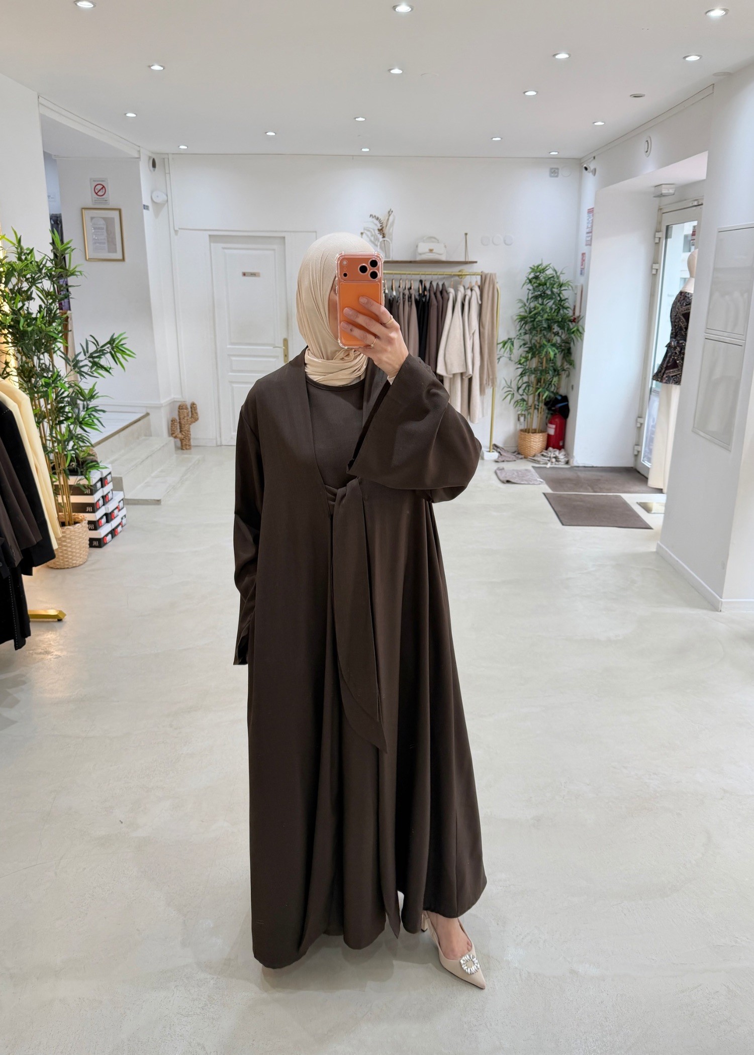 Set 2 pièces Maryam chocolat