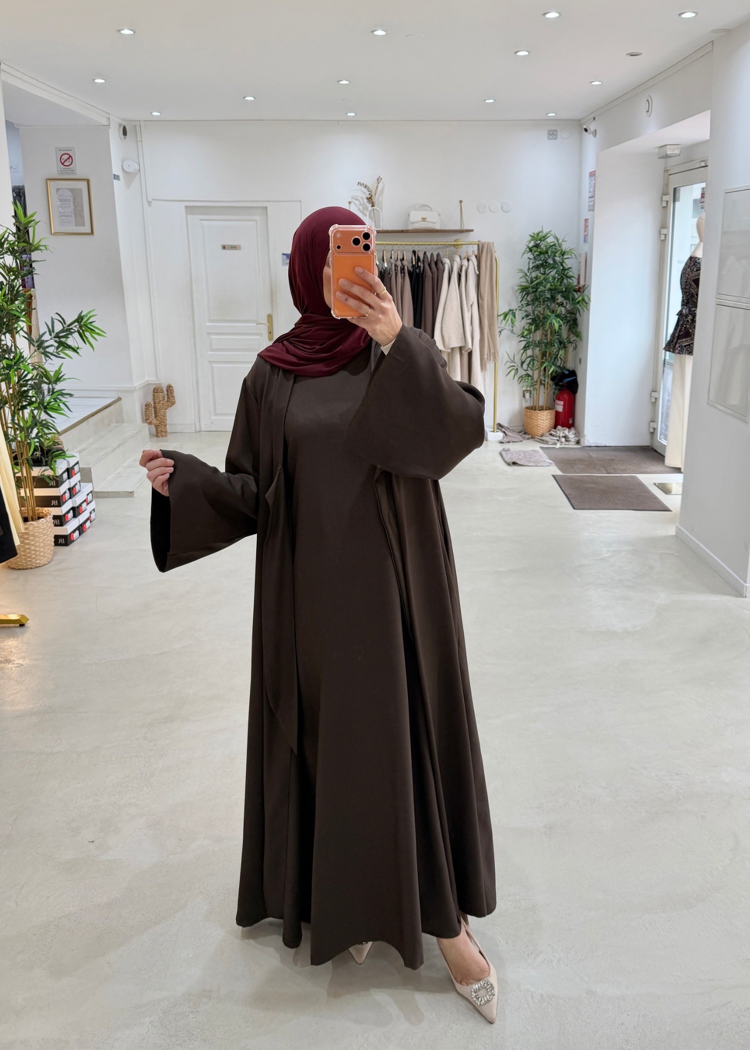 Set 2 pièces Maryam chocolat