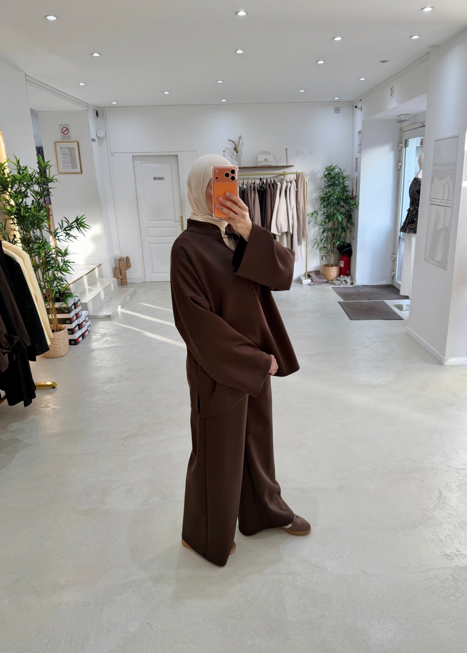 Ensemble Meroua chocolat