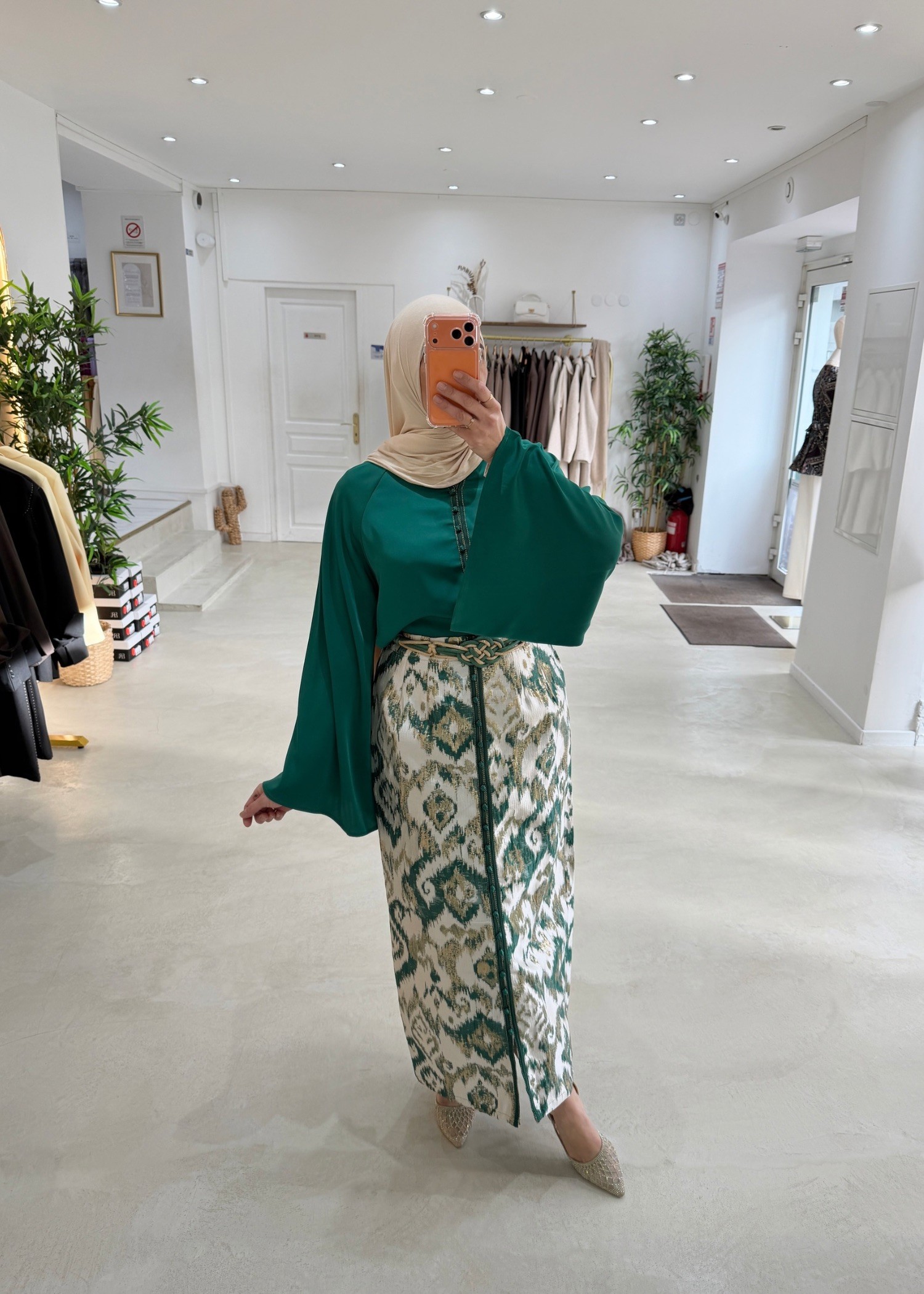 Ensemble Sélène vert