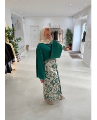 Ensemble Sélène vert