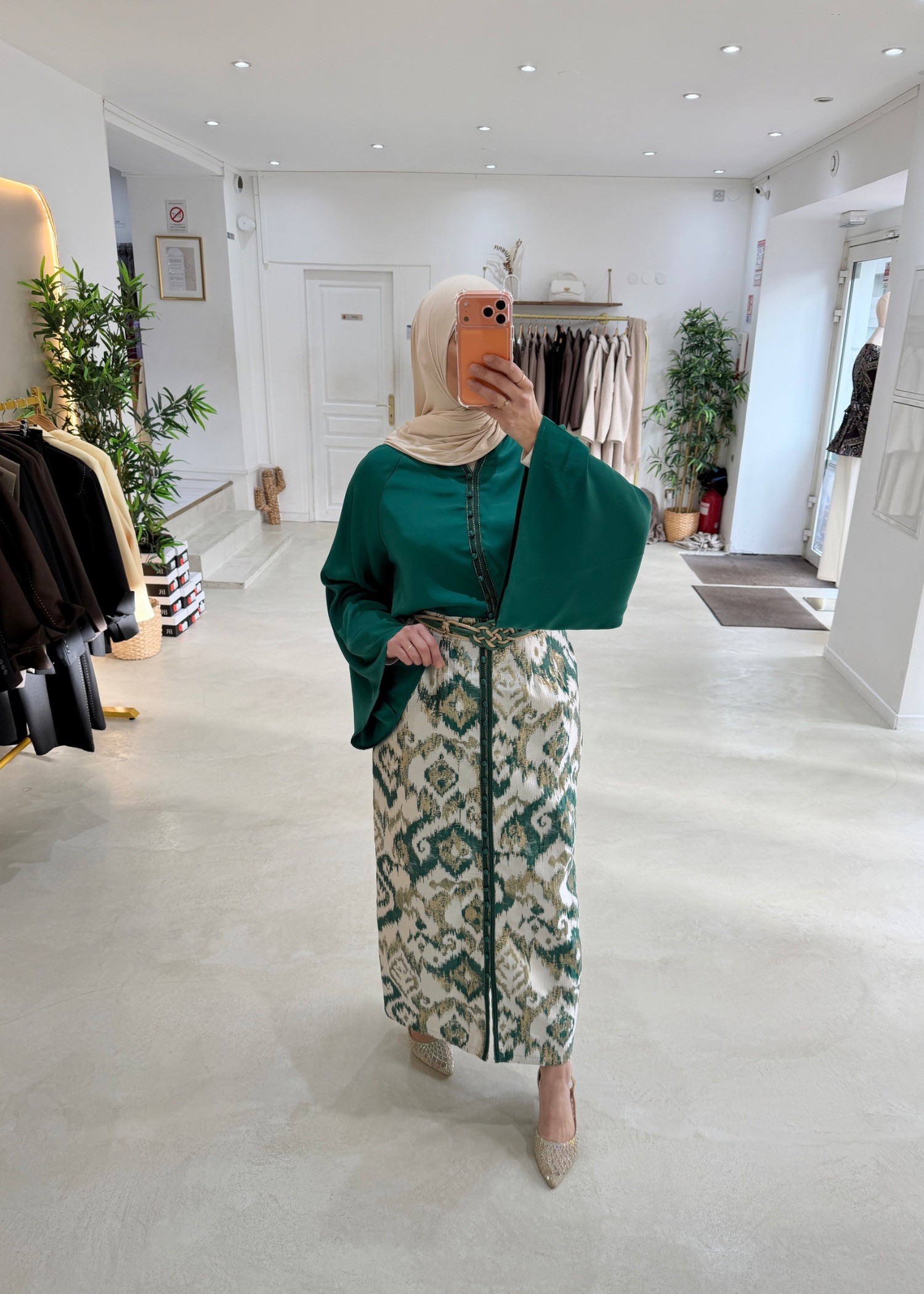 Ensemble Sélène vert