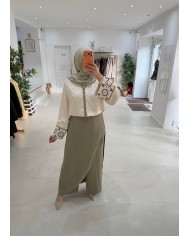 Ensemble Alhambra vert olive