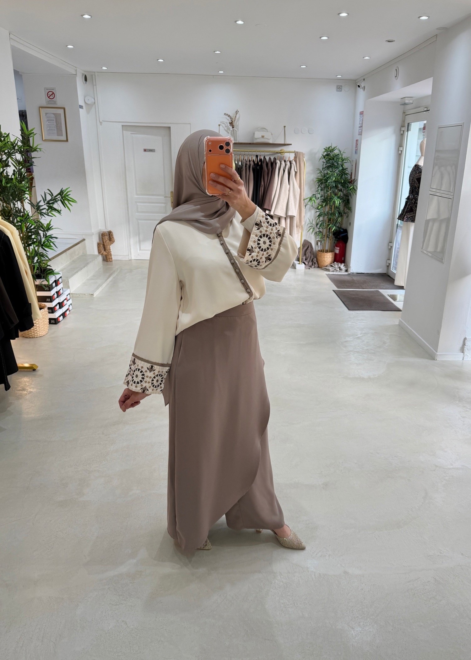 Ensemble Alhambra taupe