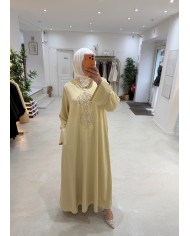 Abaya Aylin crème
