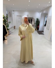 Abaya Amal yellow