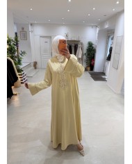 Abaya Amal yellow