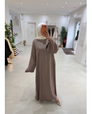 Abaya Perla taupe