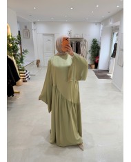 Robe Amara Signature vert pomme