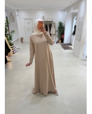 Abaya Selmaya chocolat