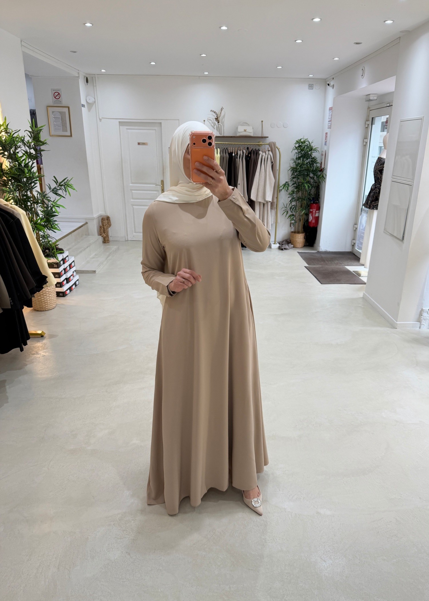 Abaya Selmaya beige