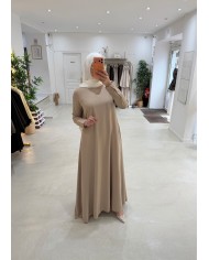 Abaya Selmaya beige