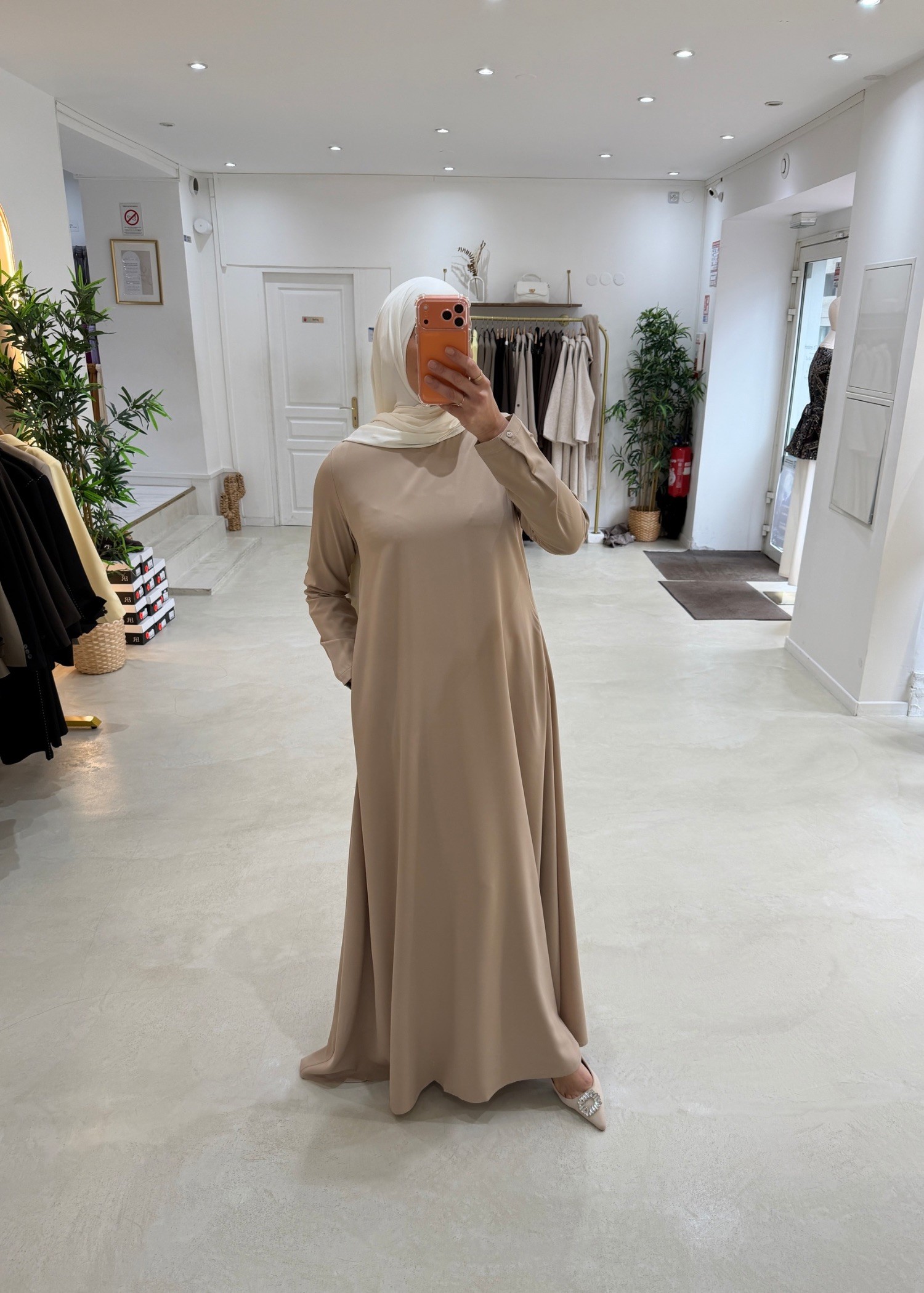 Abaya Selmaya beige