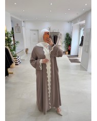 Set Harmonie taupe/crème