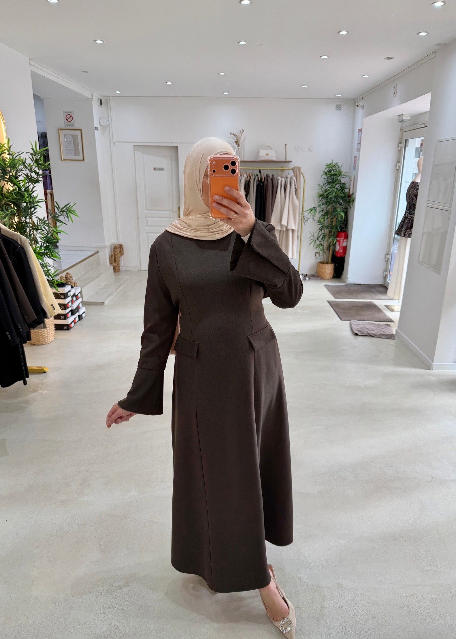 Robe Sultane Marron