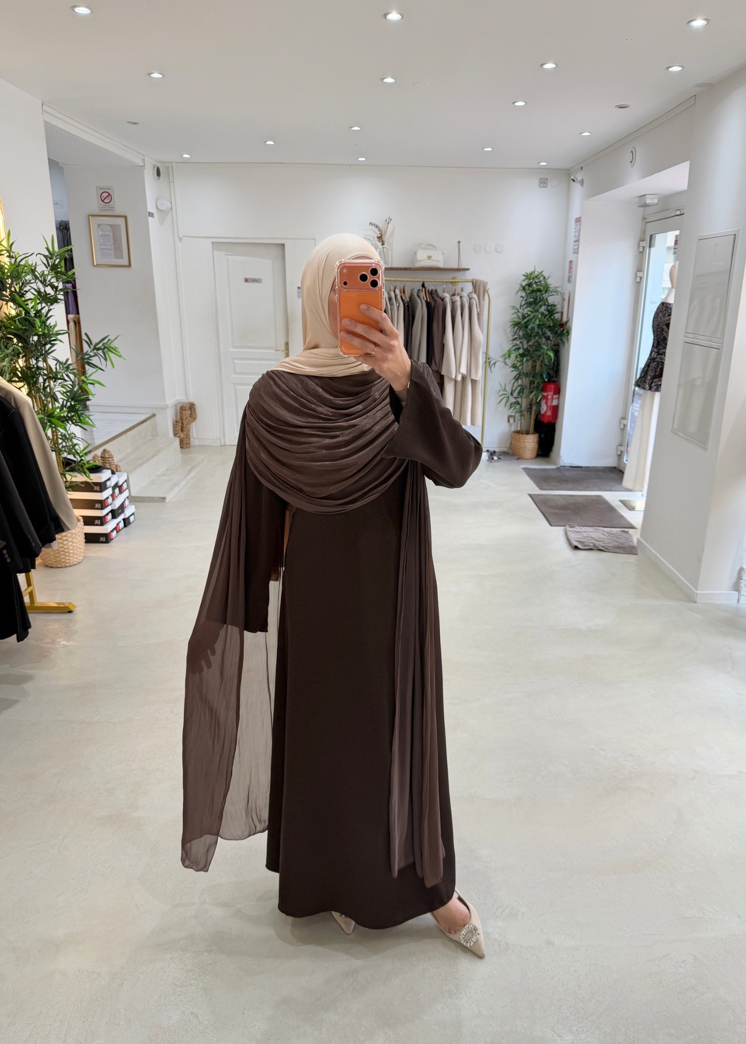 Robe Aura chocolat