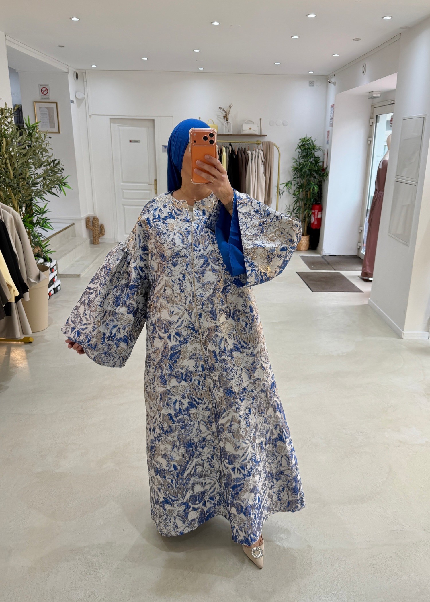 Robe Malika bleu