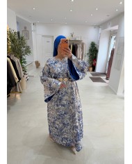 Robe Malika bleu