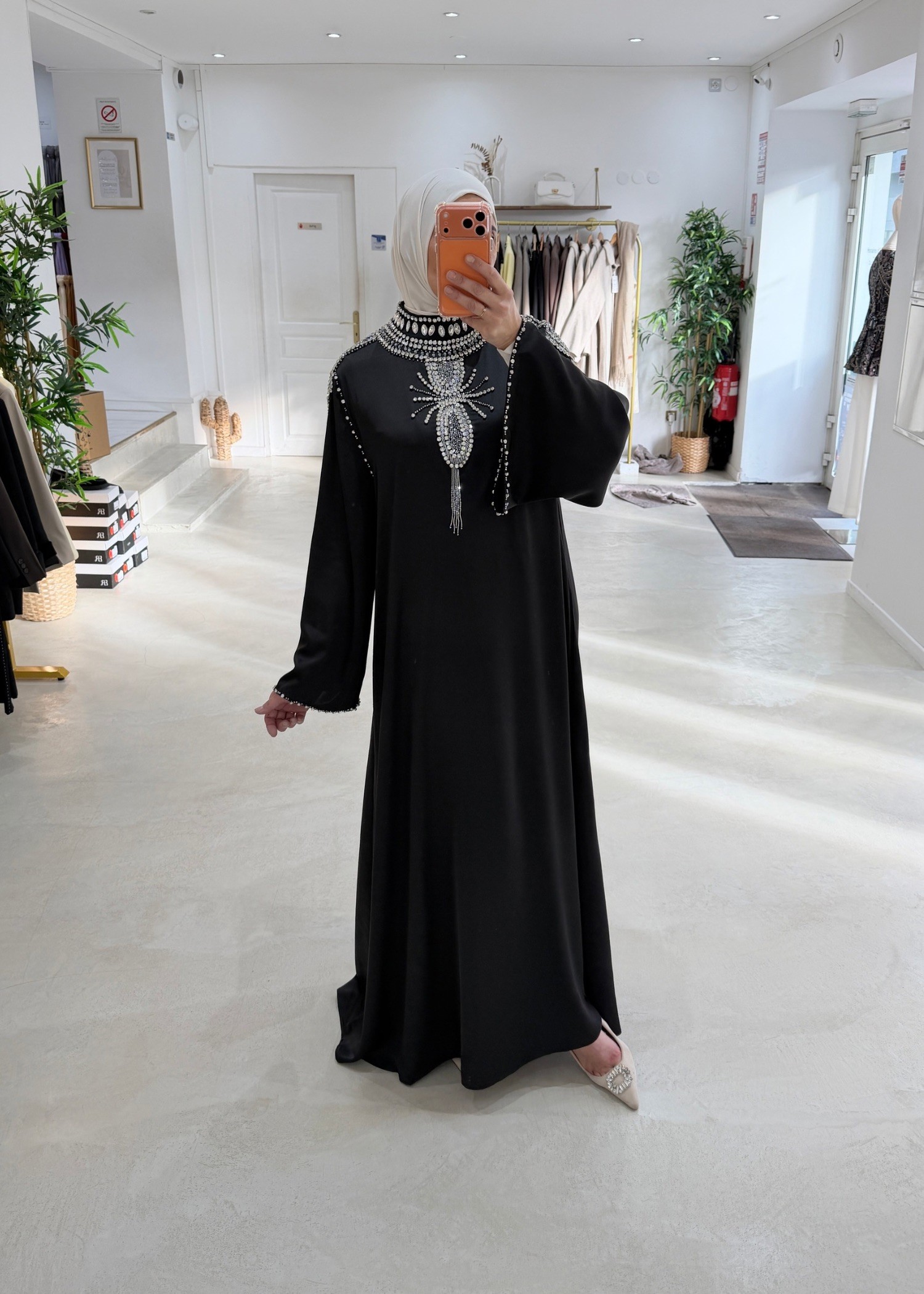 Abaya Tal Al Noor noir