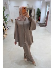 Ensemble Casablanca taupe