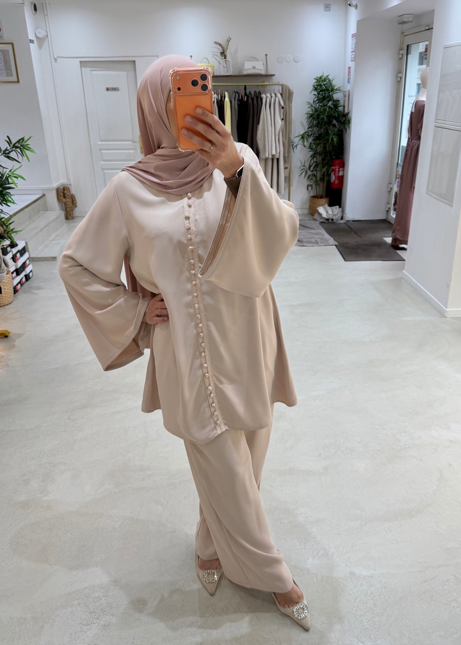 Ensemble Casablanca beige