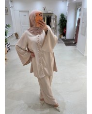 Ensemble Casablanca beige