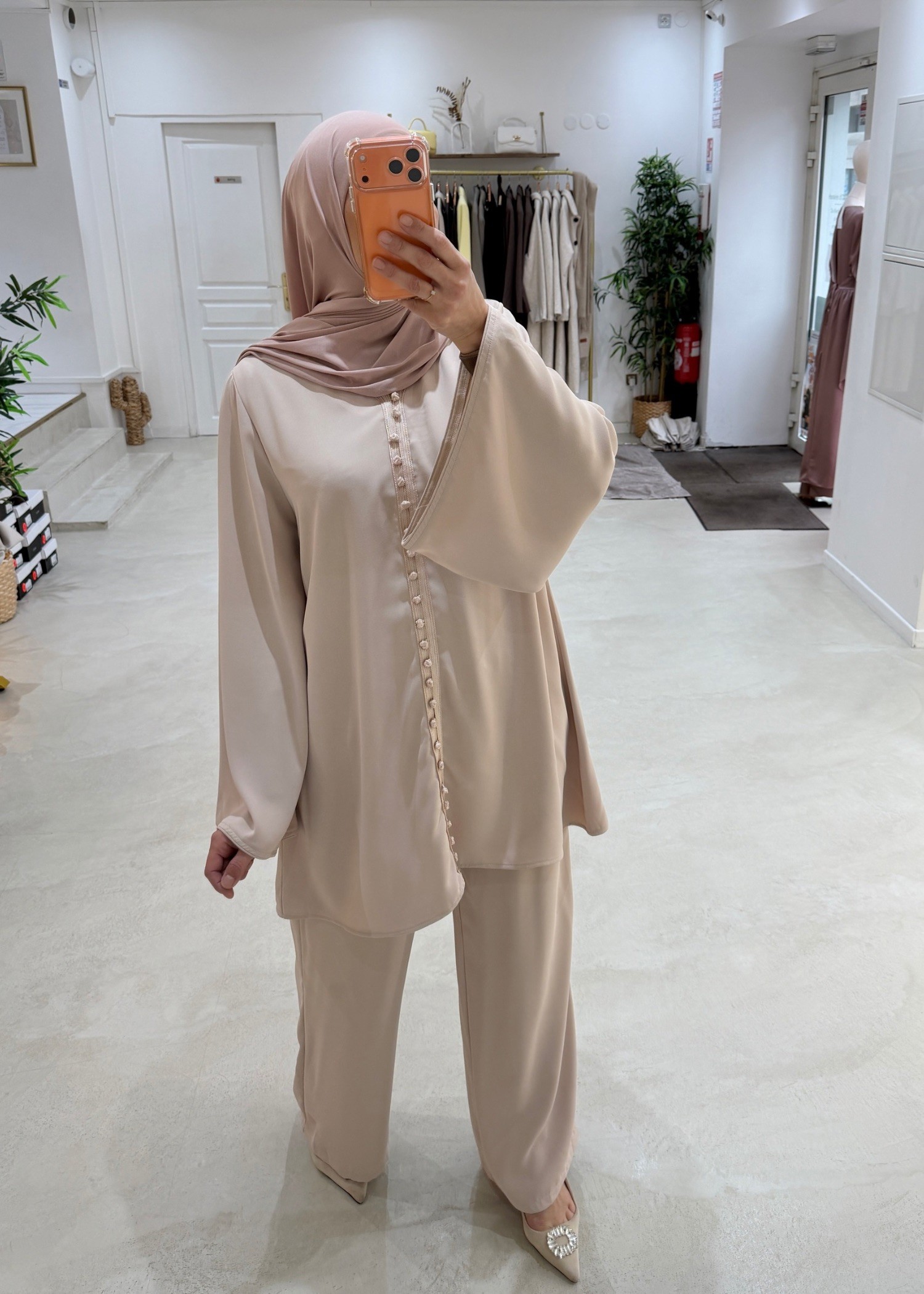 Ensemble Casablanca beige
