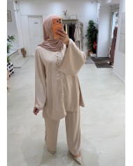 Ensemble Casablanca beige