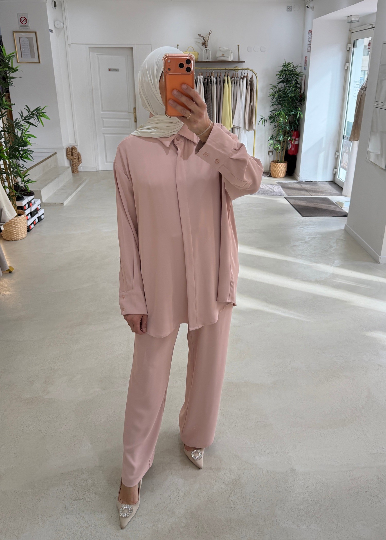 Ensemble Classy rose