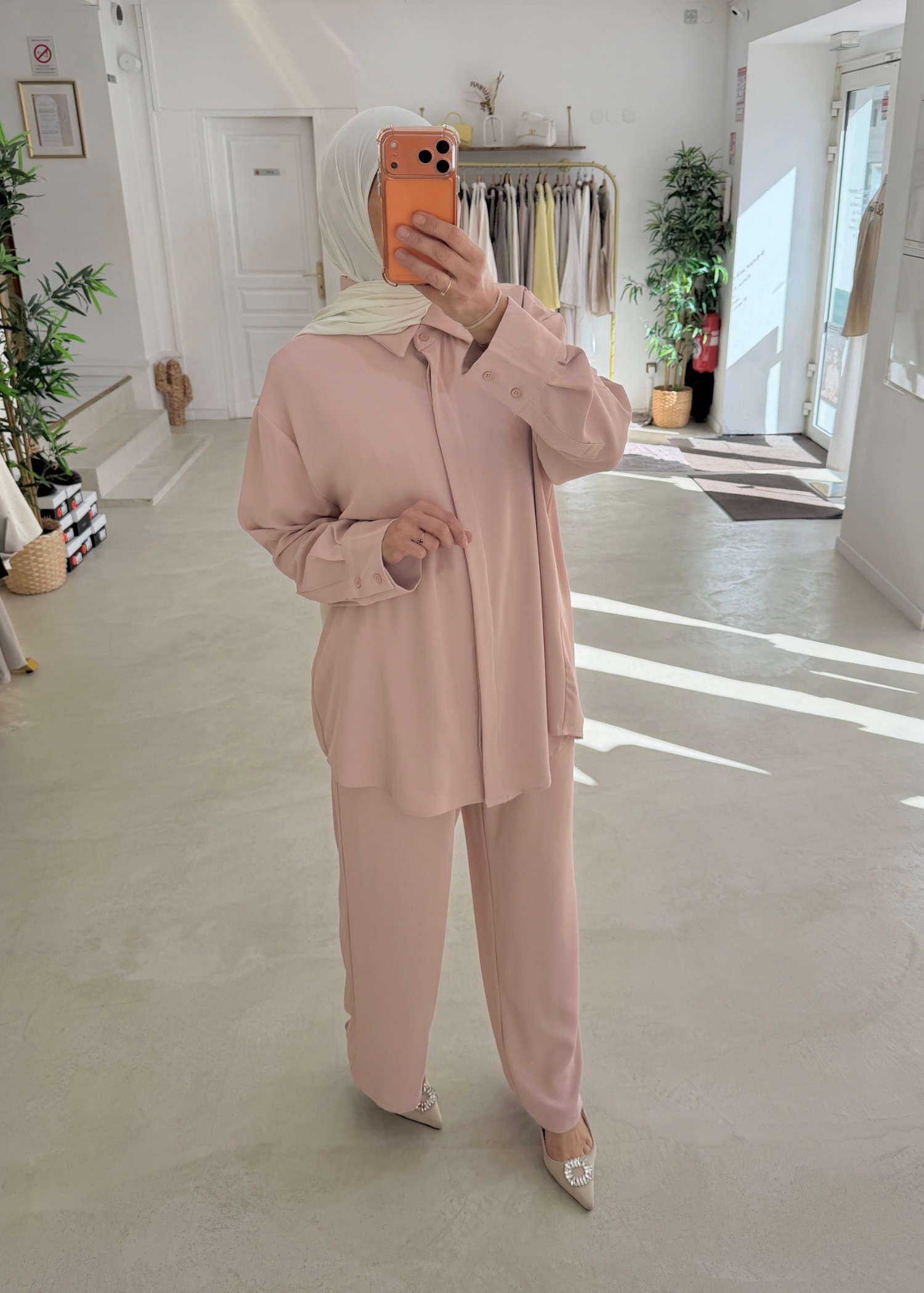 Ensemble Classy rose