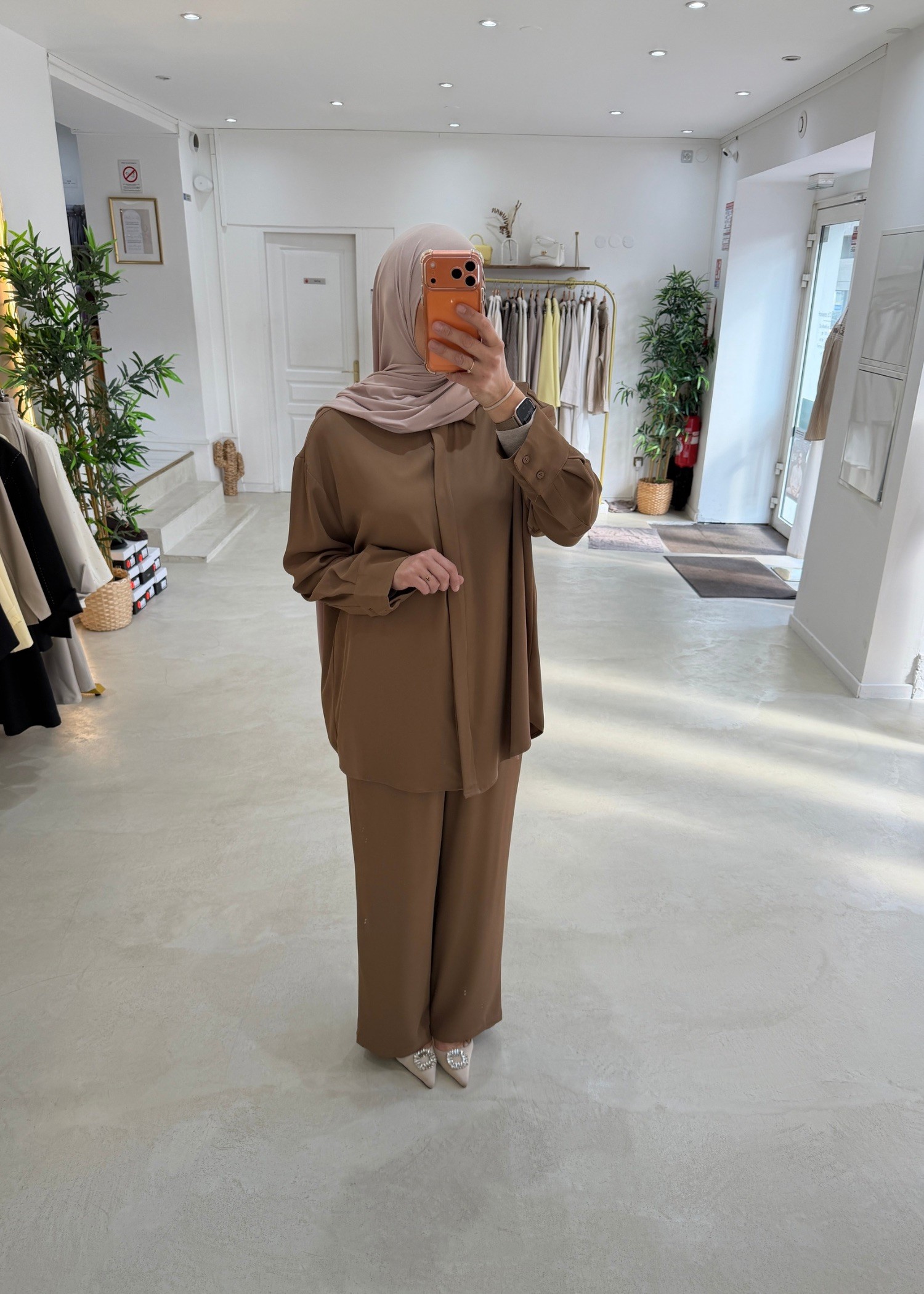 Ensemble Classy caramel