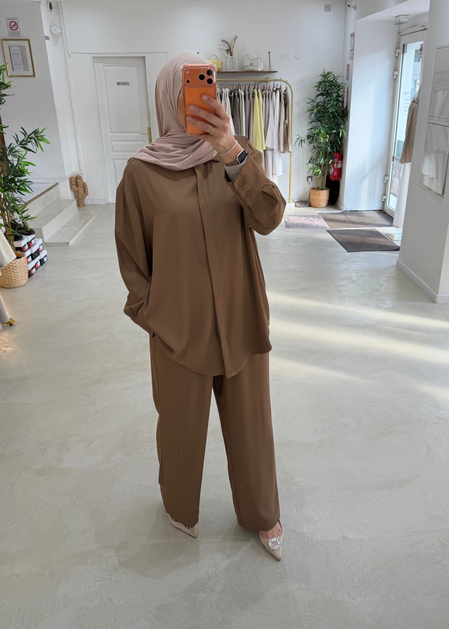 Ensemble Classy caramel