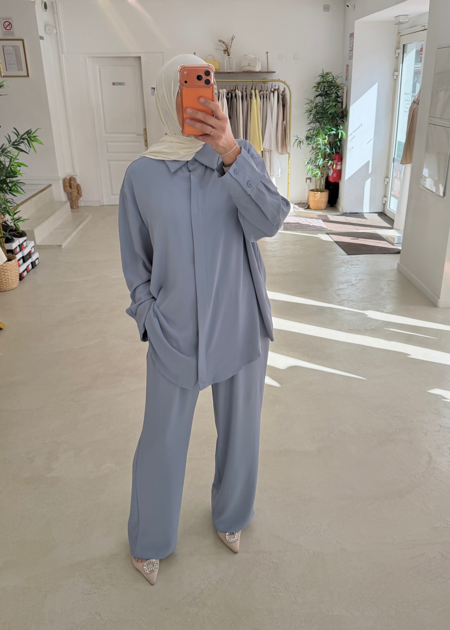 Ensemble Classy bleu ciel