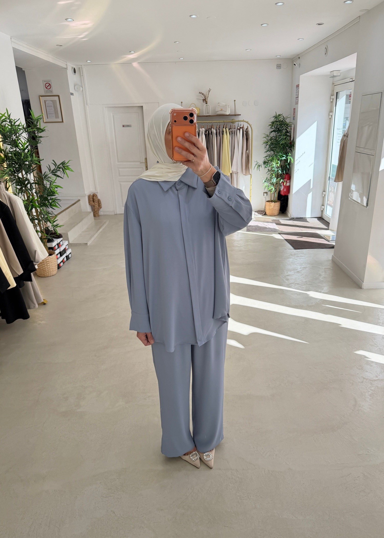 Ensemble Classy bleu ciel