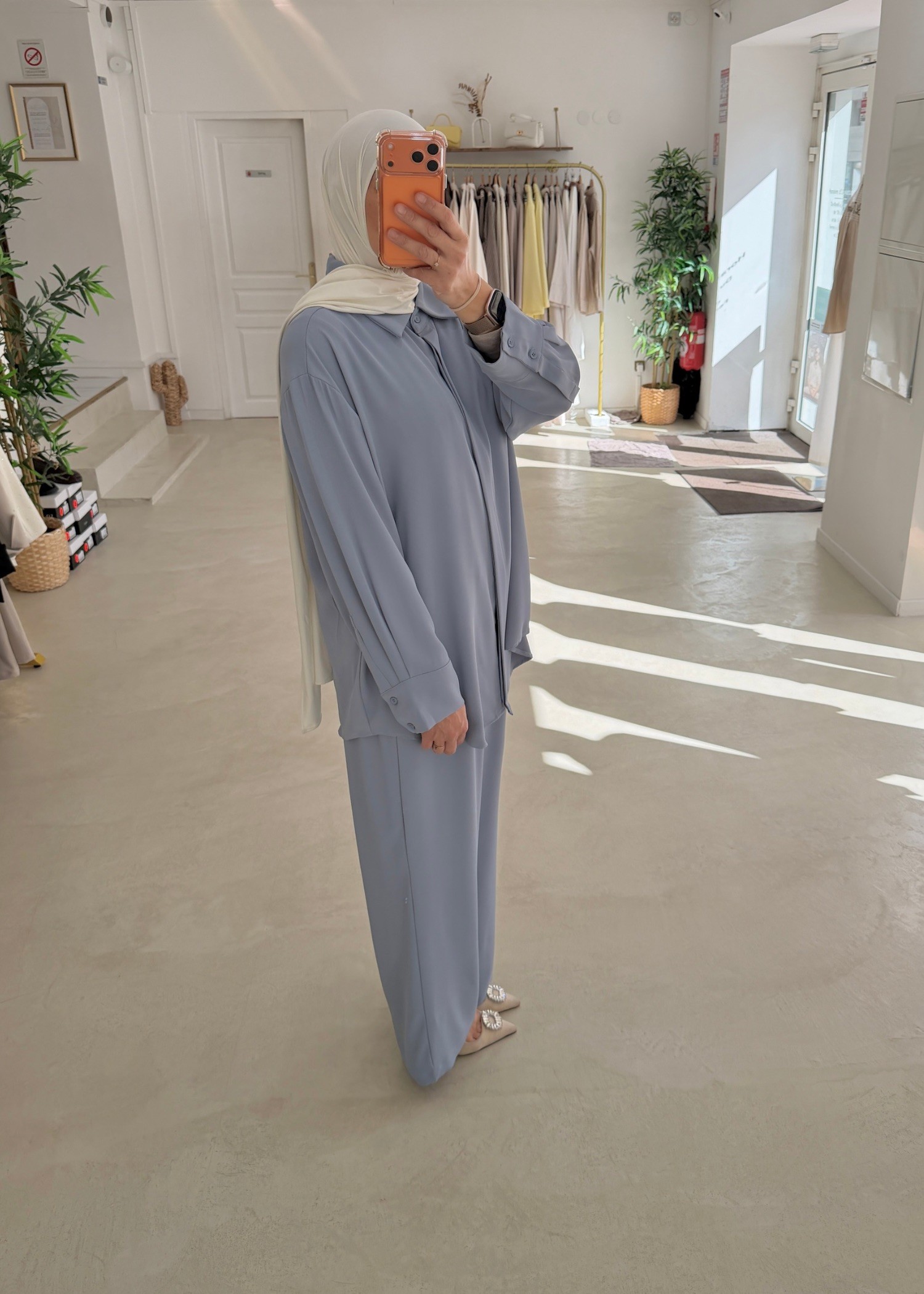 Ensemble Classy bleu ciel