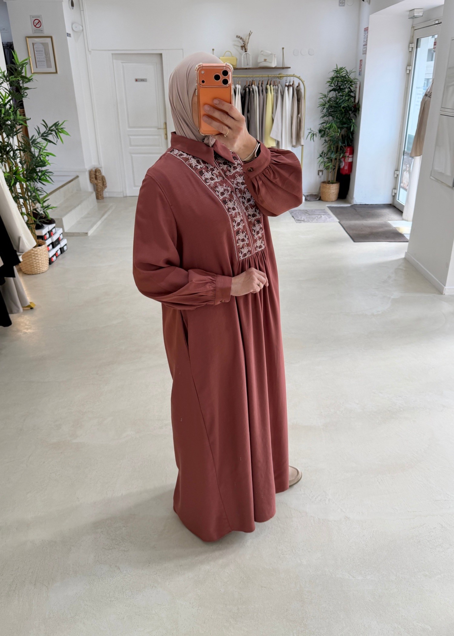 Robe Amara terracota