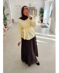 Jupe Lily beige/taupe