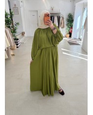 Ensemble Kessie vert olive