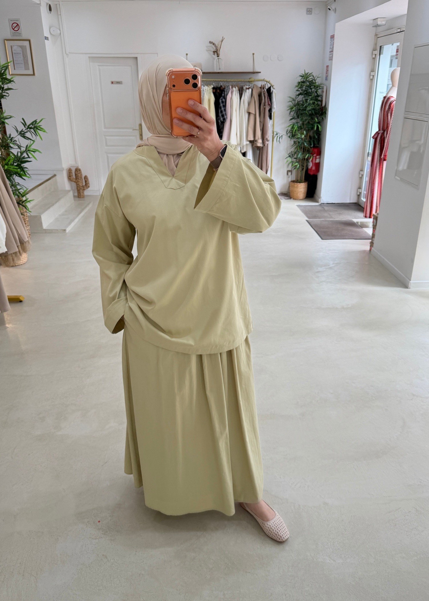 Ensemble essentiel vert sauge