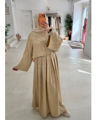 Ensemble Yuna jaune/doré