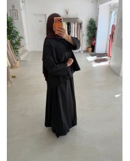 Ensemble jupe ballon noir